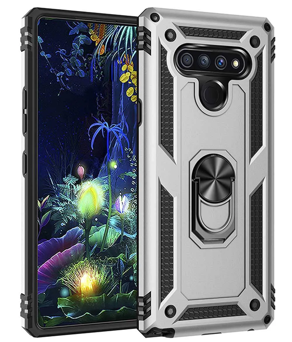 2021 New Luxury Armor Ring Bracket Phone case For LG Stylo6-Fast Delivery