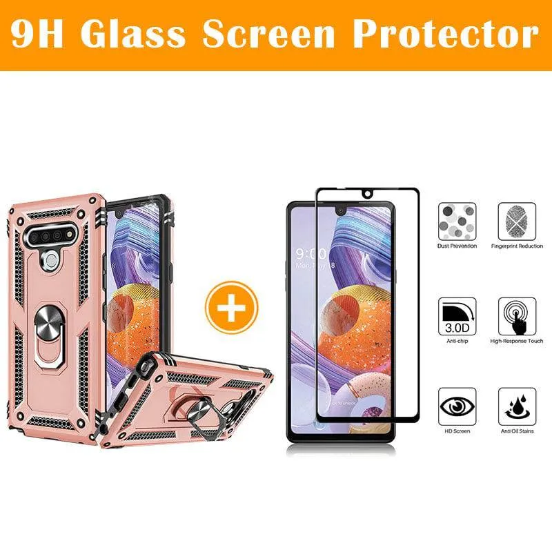 2021 New Luxury Armor Ring Bracket Phone case For LG Stylo6-Fast Delivery