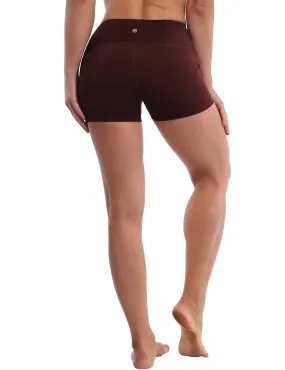 2.5" Yoga Shorts mahoganymaroon