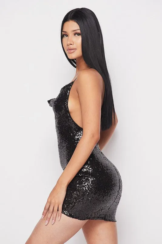 Always Out Sequin Mini Dress