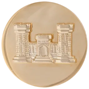 Army Enlisted Branch Insignia Lapel Disc - Engineer