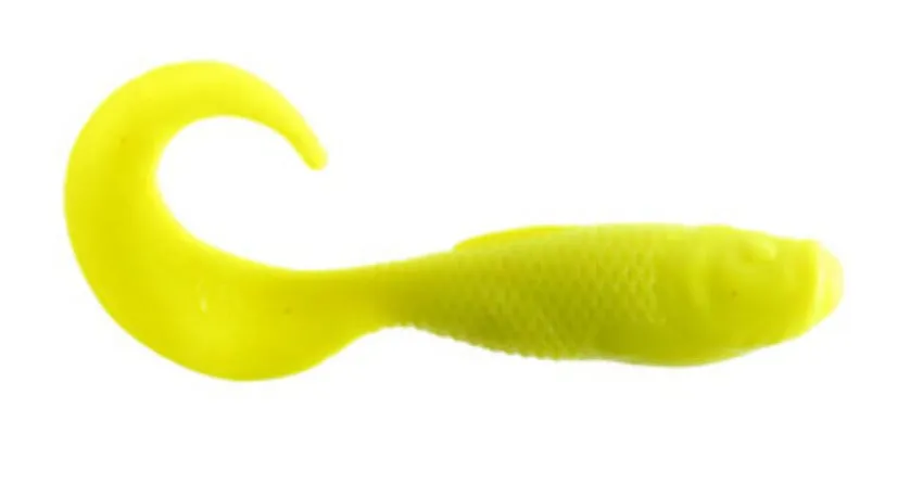 Berkley Gulp! Swimming Mullet Chartreuse 4 10pk