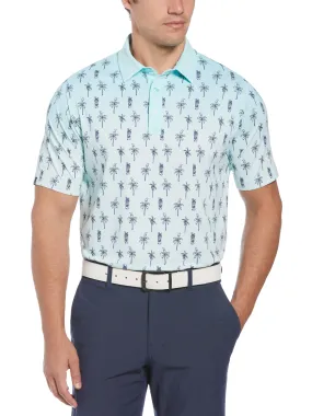 Big & Tall Mojito Ombre Print Golf Polo