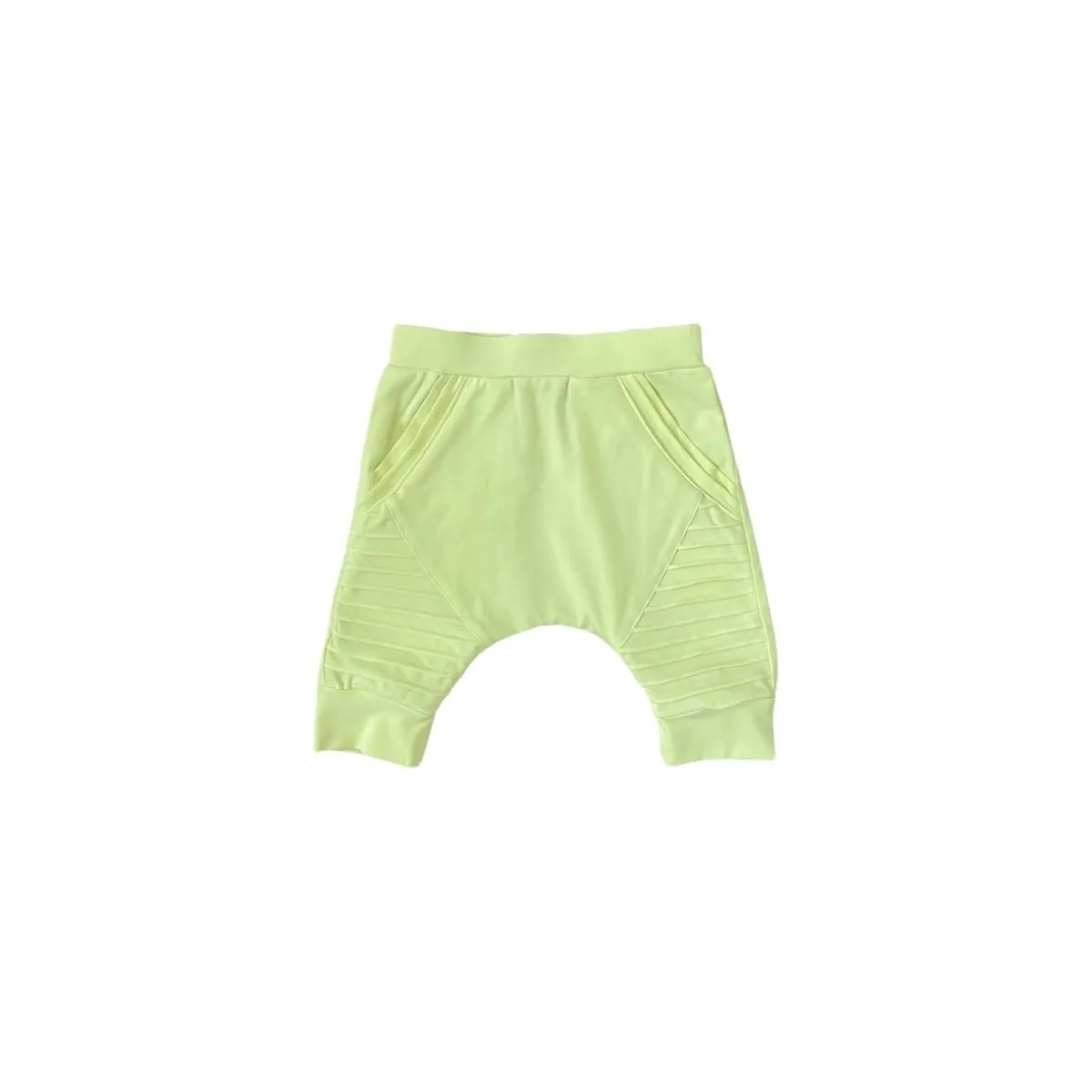 Biker Shorts- Pastel Yellow