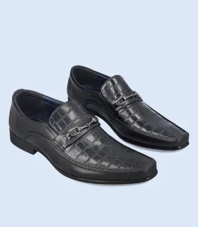 BM4169-BLACK-Men Formal Slip-on's