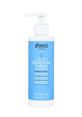 BPerfect Cosmetics Silky Glo Gradual Tanning Moisturiser - Medium/Dark