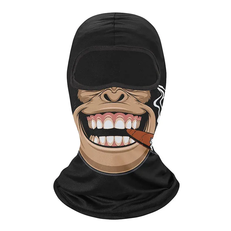 Breathable Novelty Full-Face 3D Balaclava Headgear