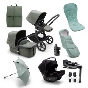 Bugaboo Fox 5 Ultimate Bundle -  Black/Forest Green/Forest Green