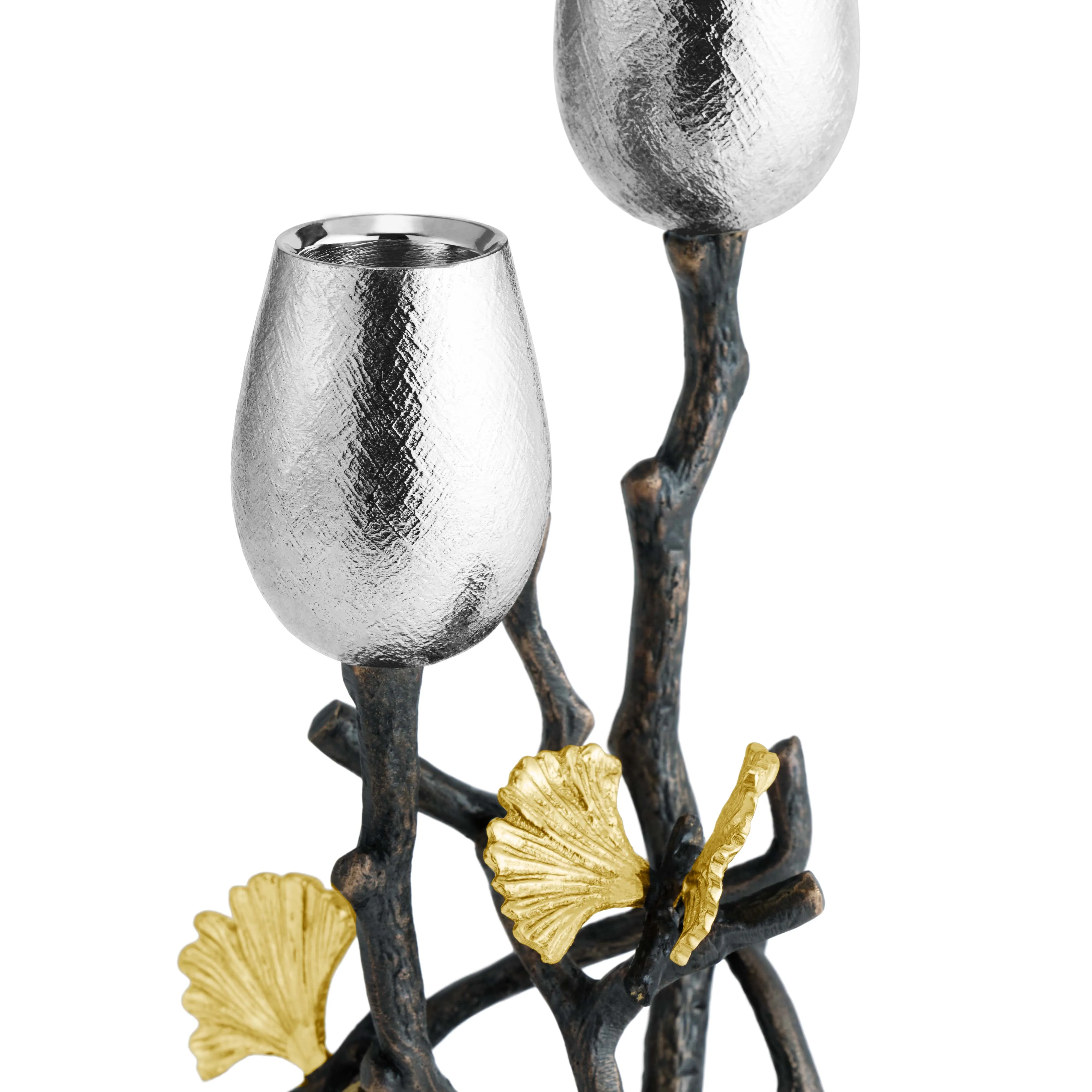 Butterfly Ginkgo Candleholders