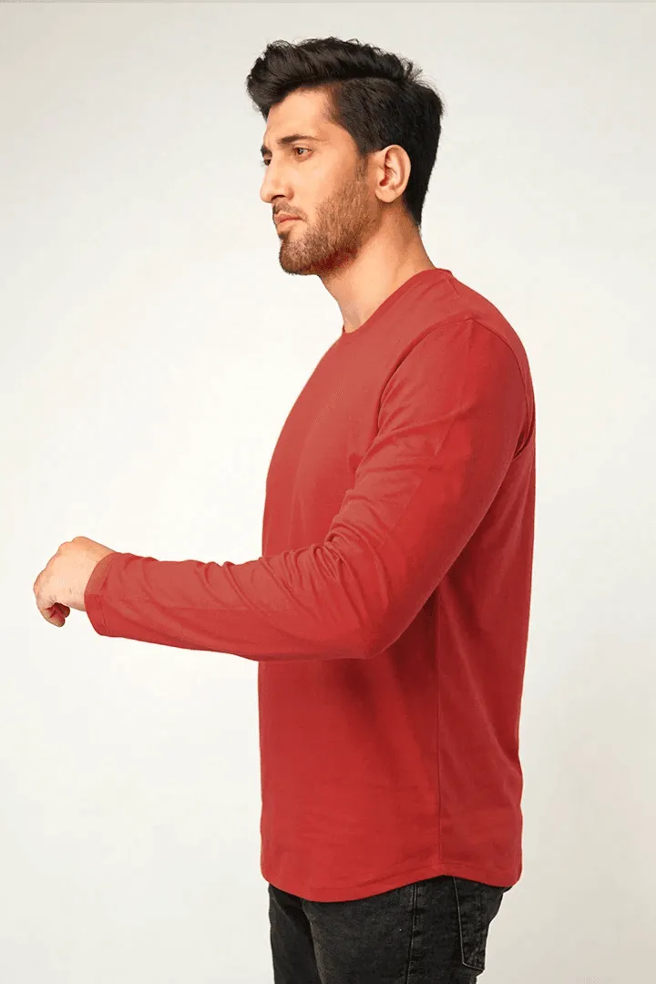 Cherry Full Sleeve T-Shirt Crew Neck