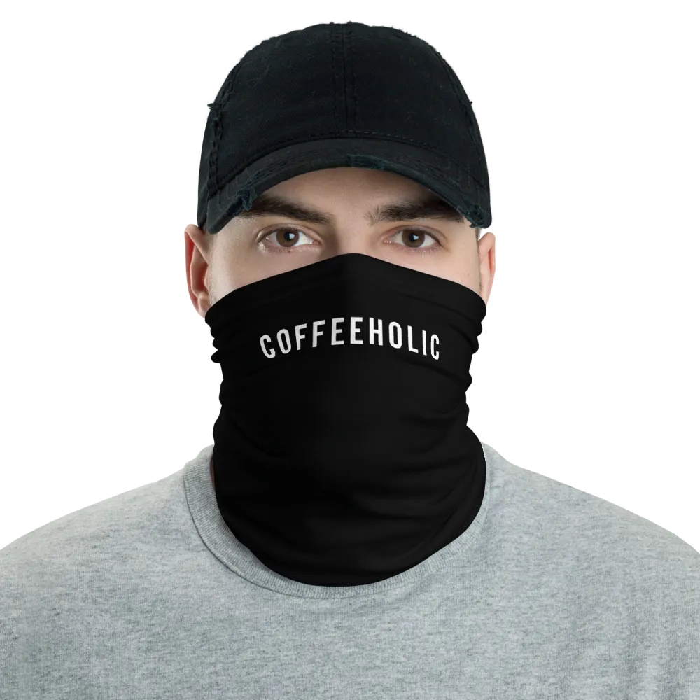 #COFFEEHOLIC Hashtag Neck Gaiter