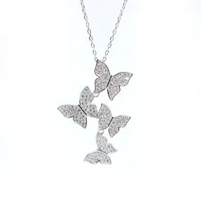 Dangly Butterfly Necklace