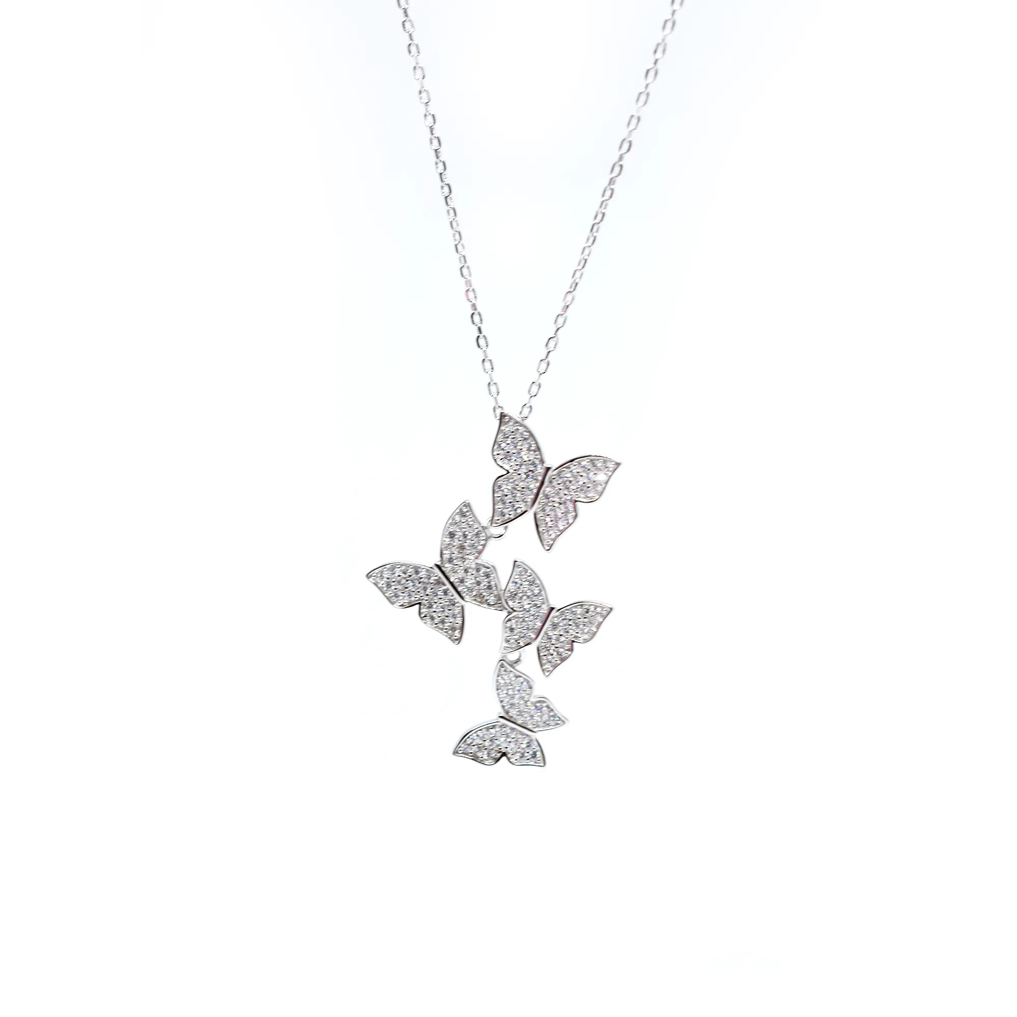 Dangly Butterfly Necklace