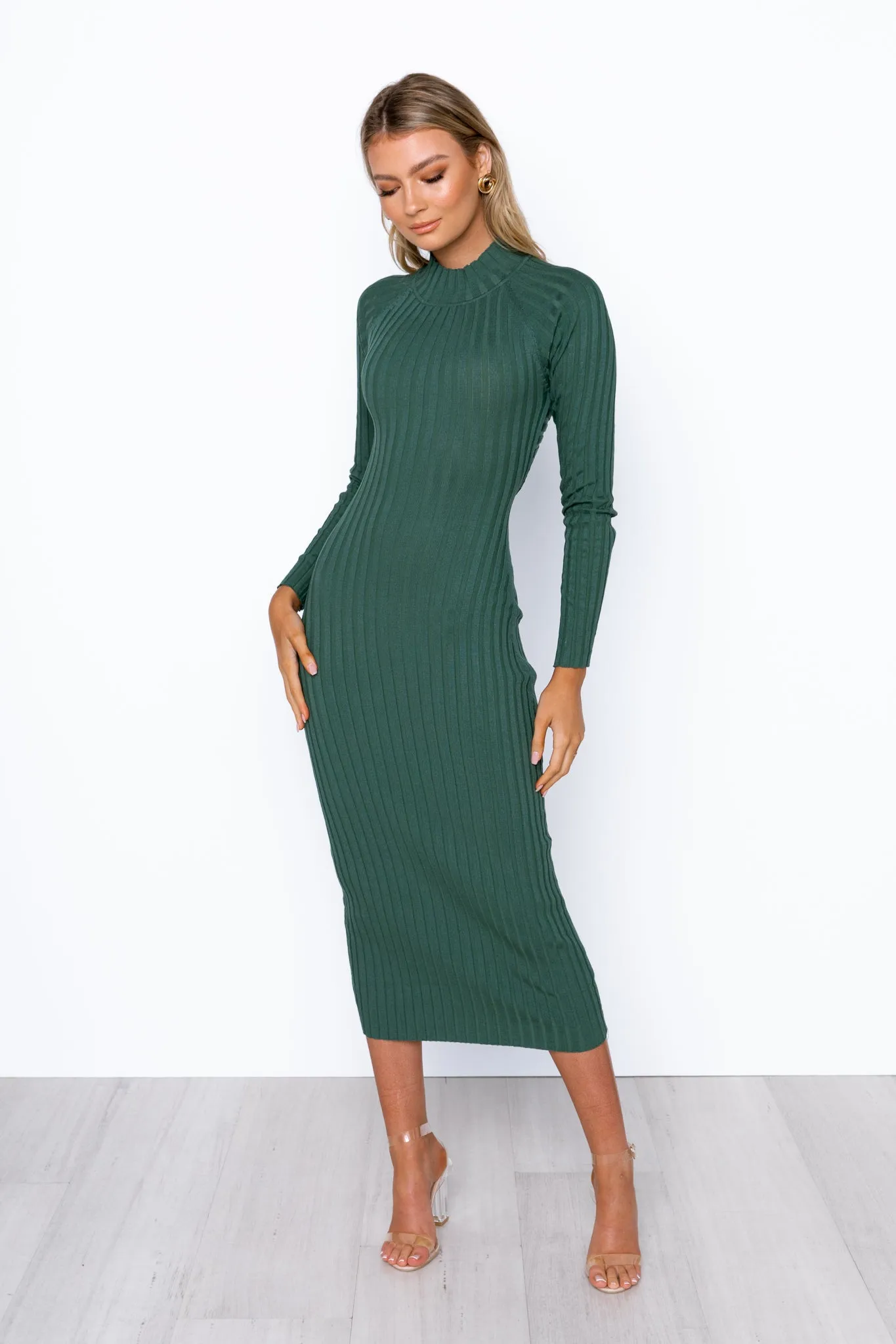 Daria Dress - Emerald