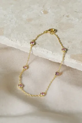 Eleanor Pavé Chain Bracelet