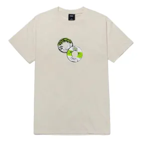 HUF HUFQUAKE SOUND S/S TEE-NATURAL