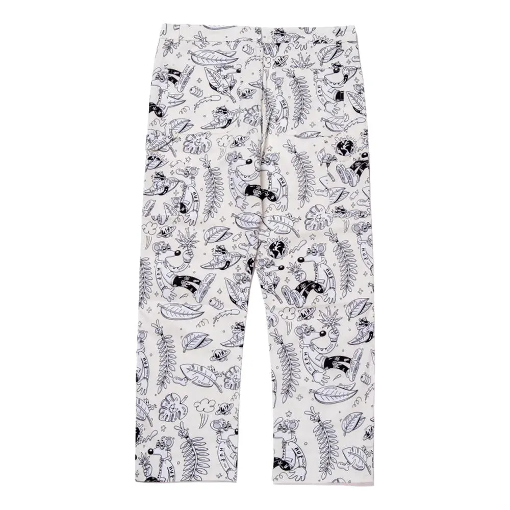 HUF STEVEN HARRINGTON PAINTER PANT-NATURAL