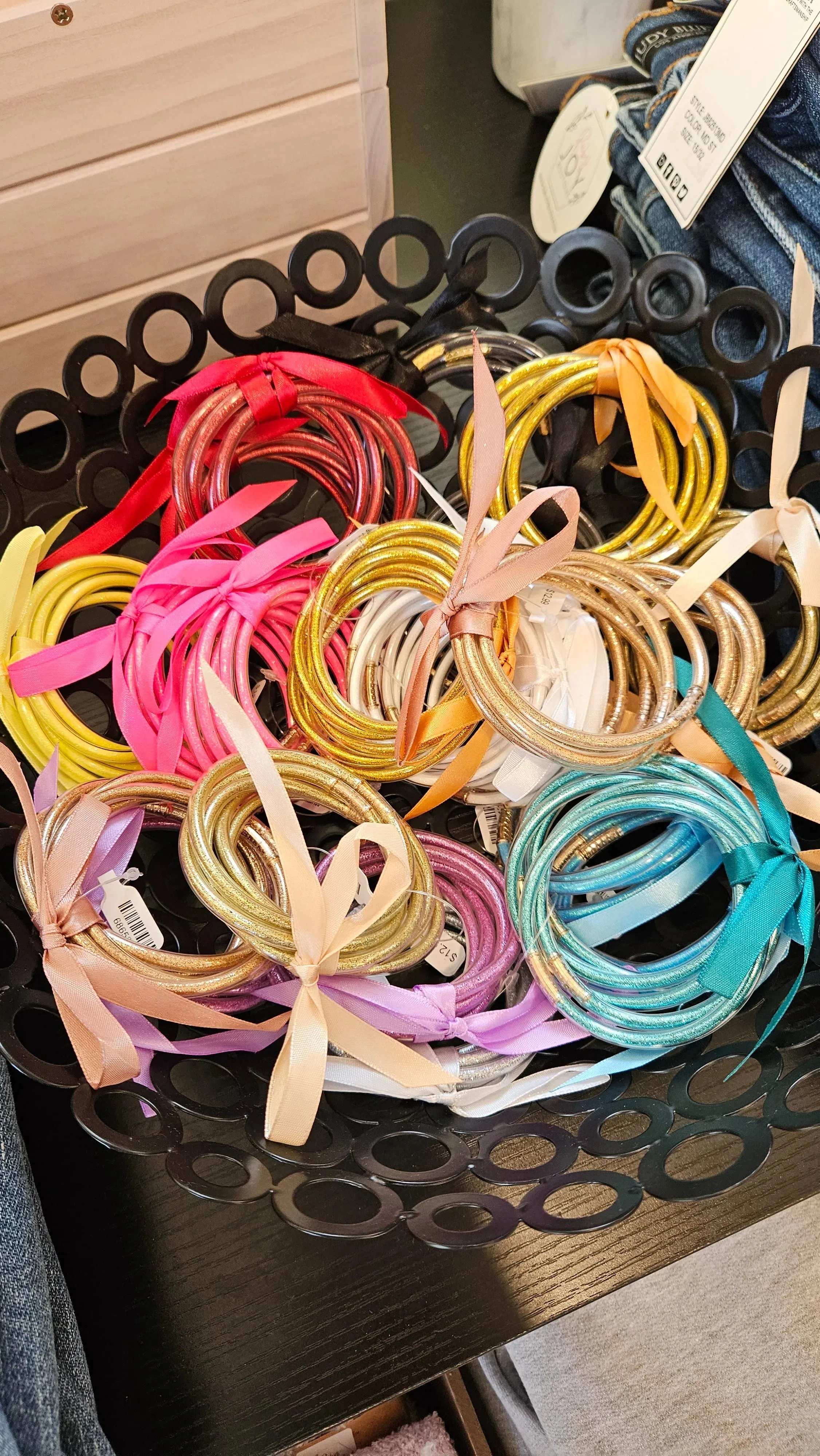 Jelly Bracelet Stacks