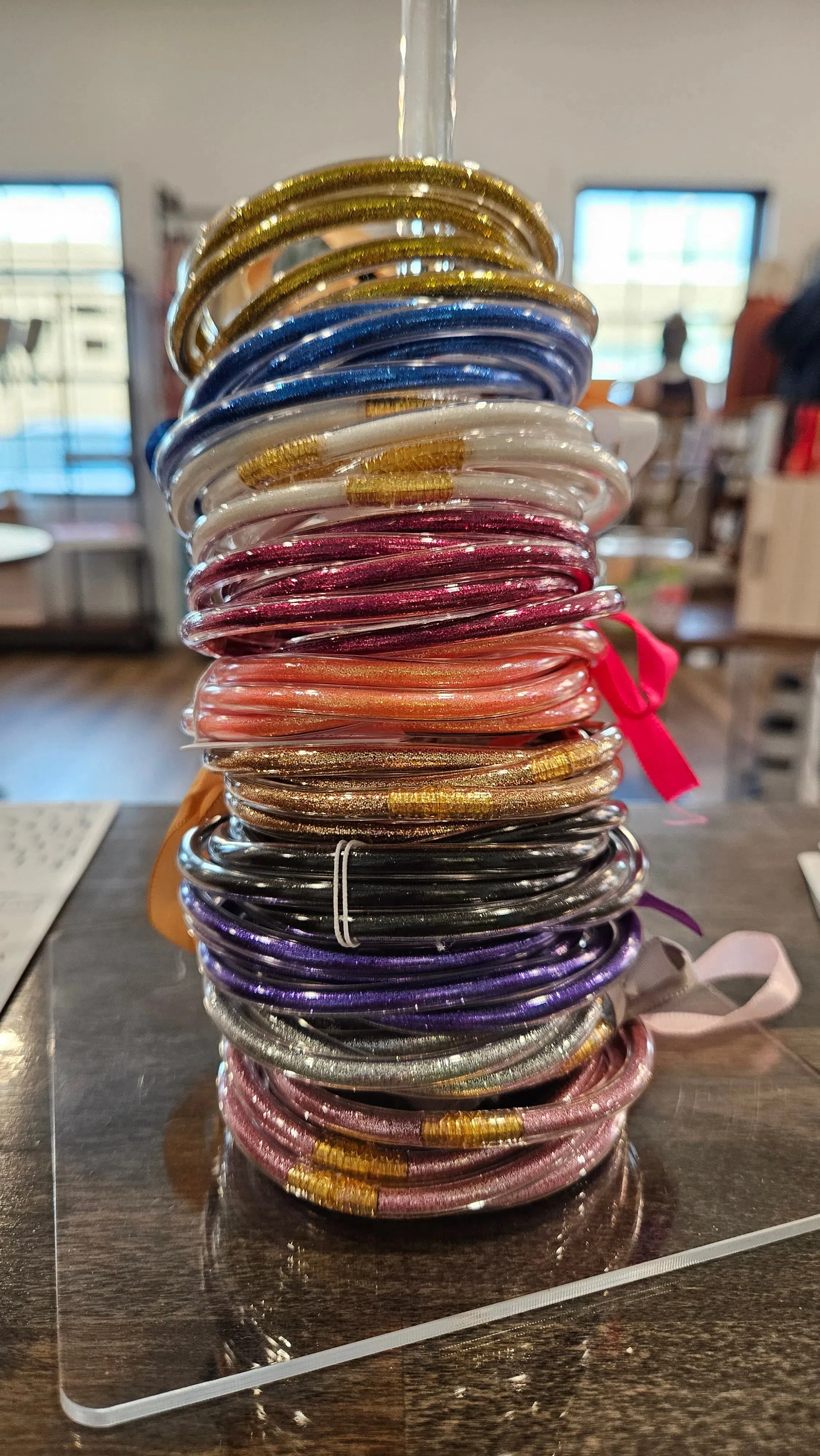 Jelly Bracelet Stacks