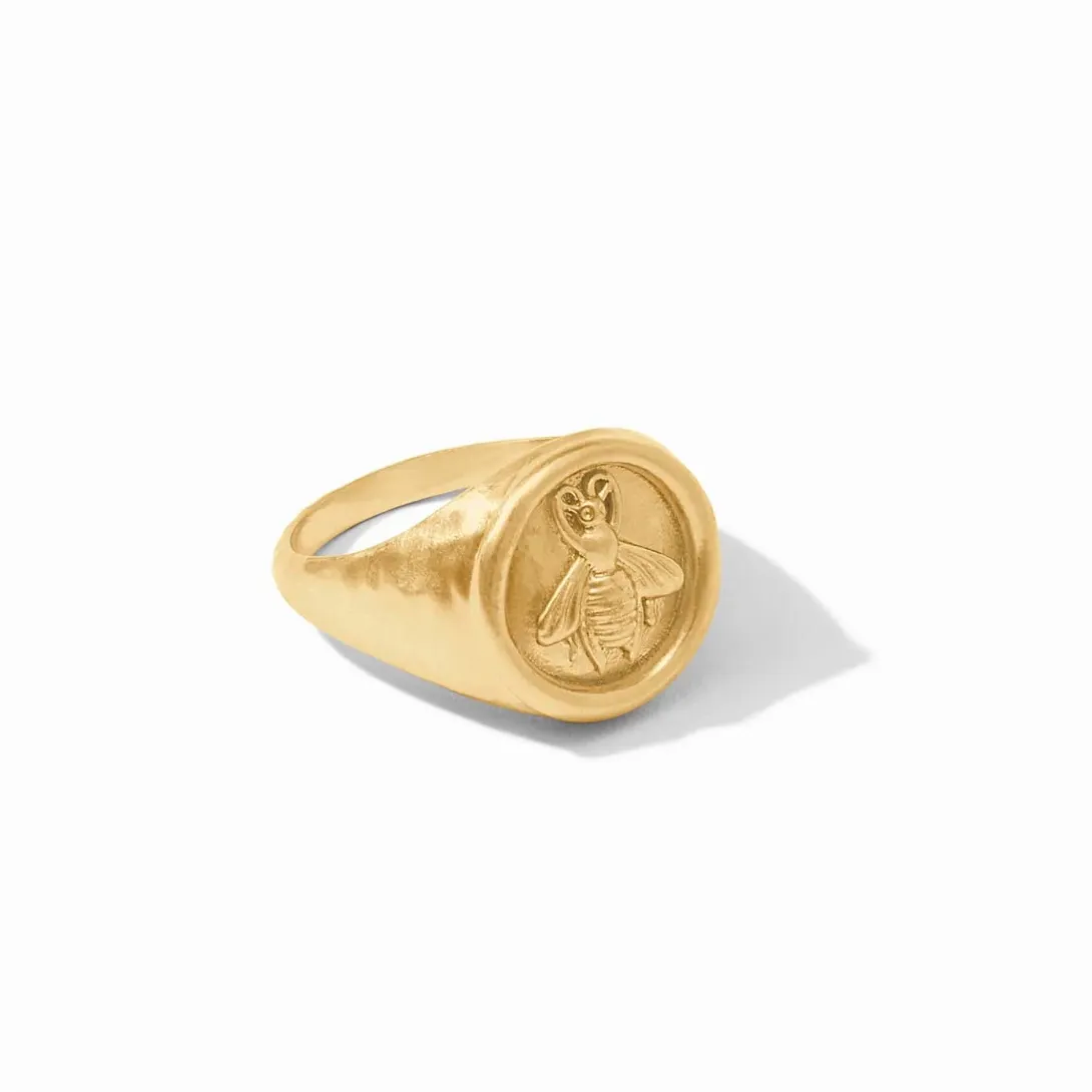 Julie Vos Bee Signet Ring