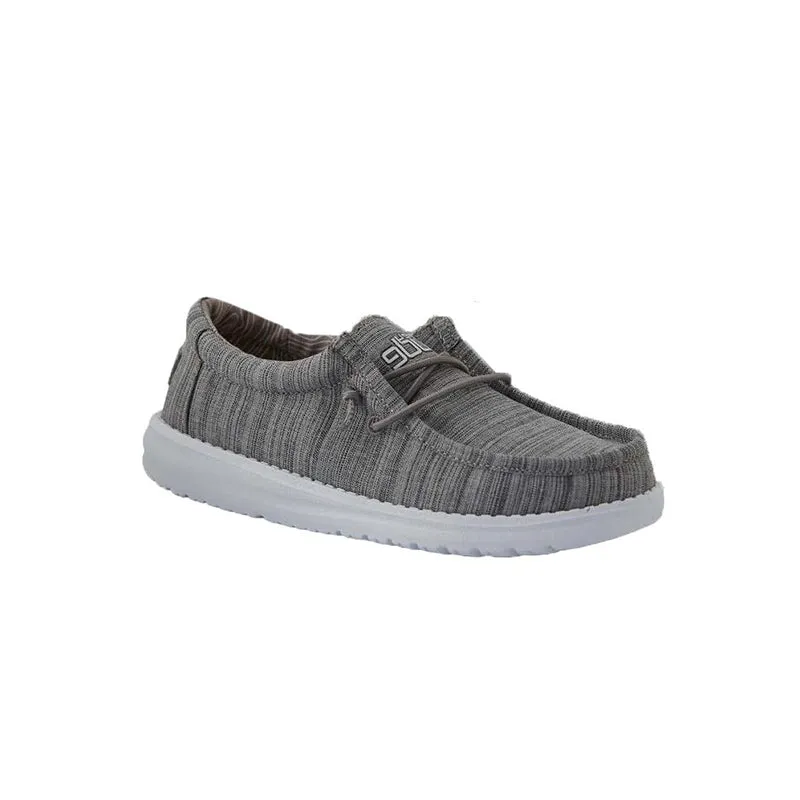 Kid's Grade School Wally Youth Linen Stone