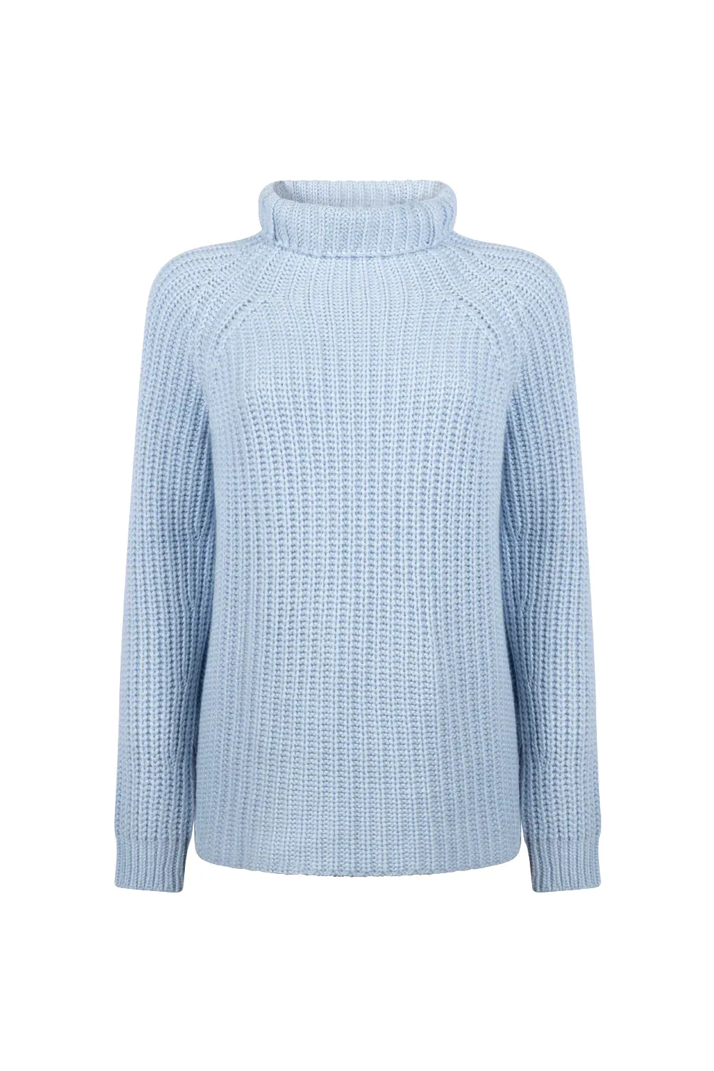 LaSalle - Ribbed High Neck Sweater