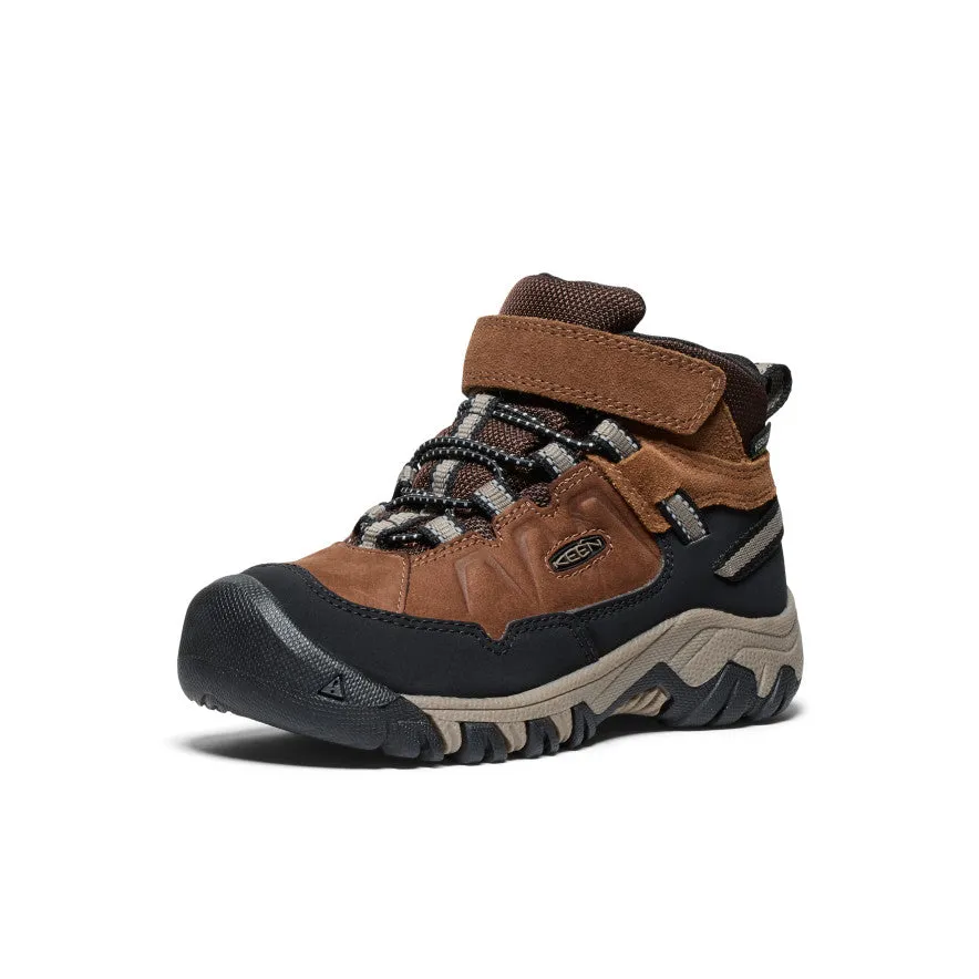 Little Kids' Targhee IV Waterproof Hiking Boot  |  Bison/Brindle