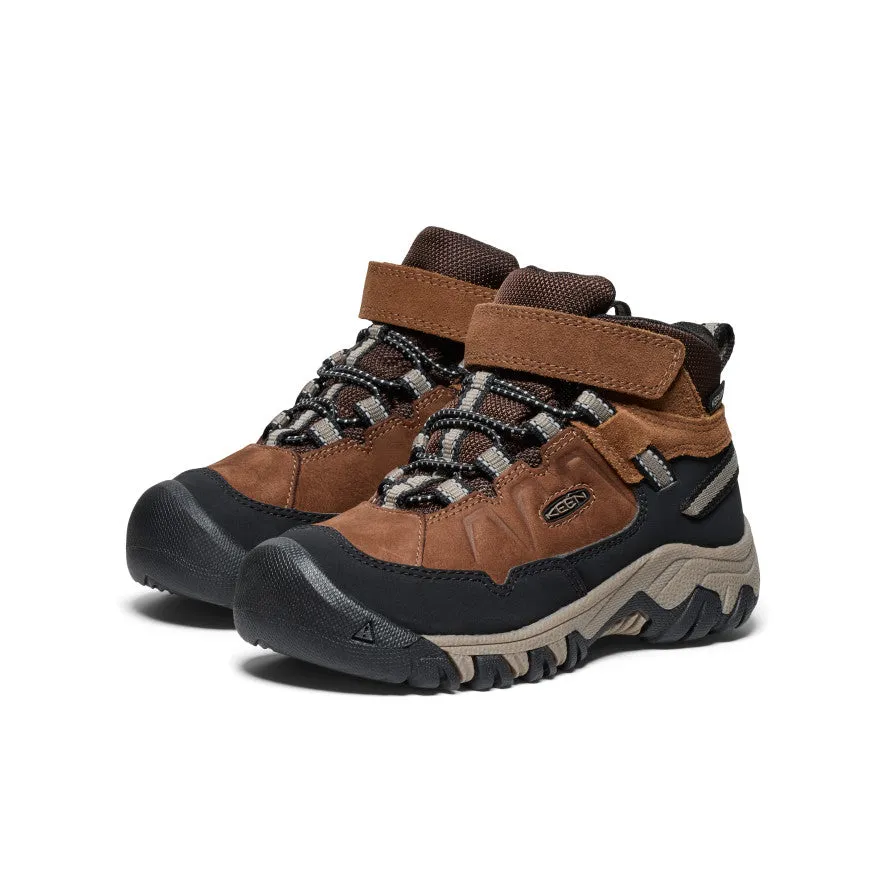 Little Kids' Targhee IV Waterproof Hiking Boot  |  Bison/Brindle