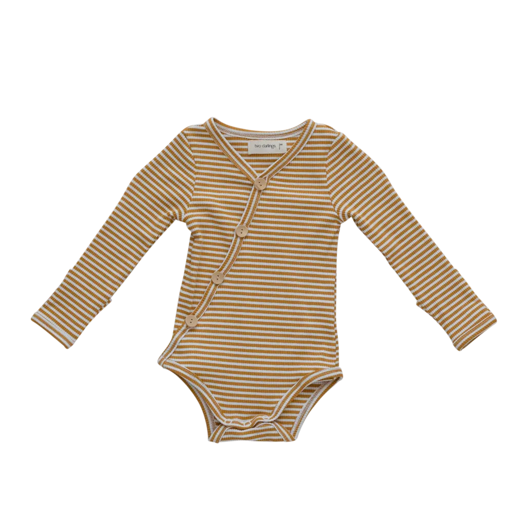 Mustard Stripe Bodysuit