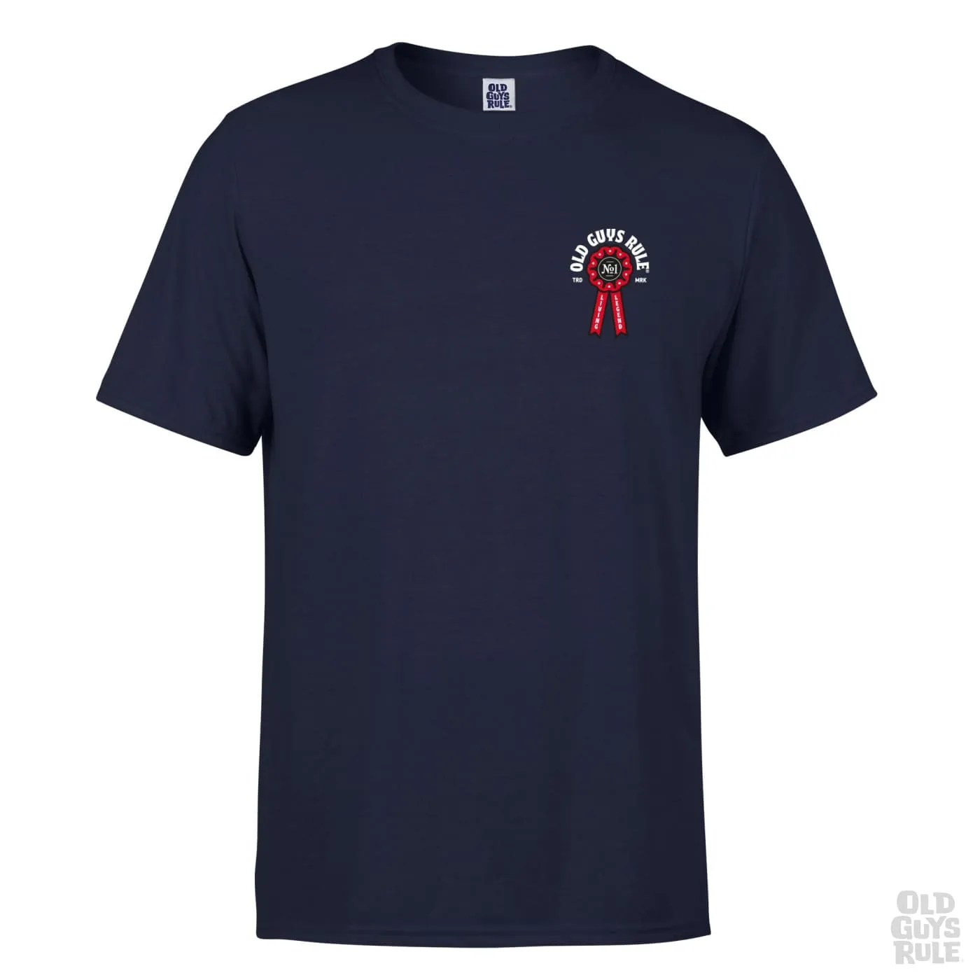 'No.1 Living Legend' T-Shirt - Navy