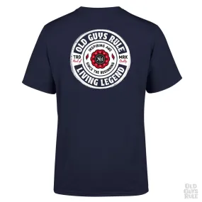 'No.1 Living Legend' T-Shirt - Navy