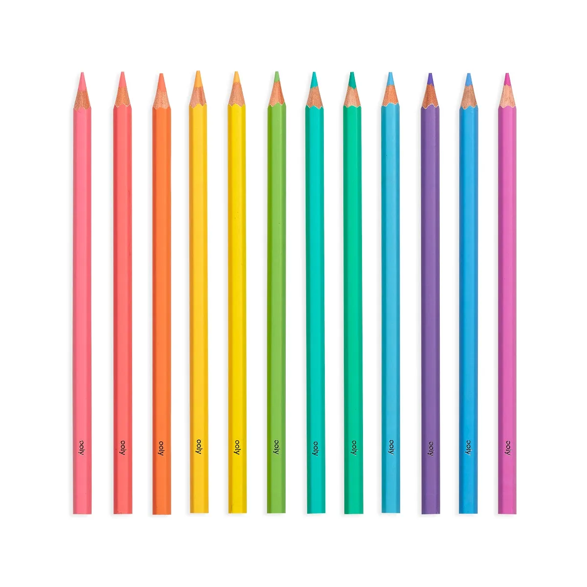 Ooly - Pastel Hues Colored Pencils - Set of 12