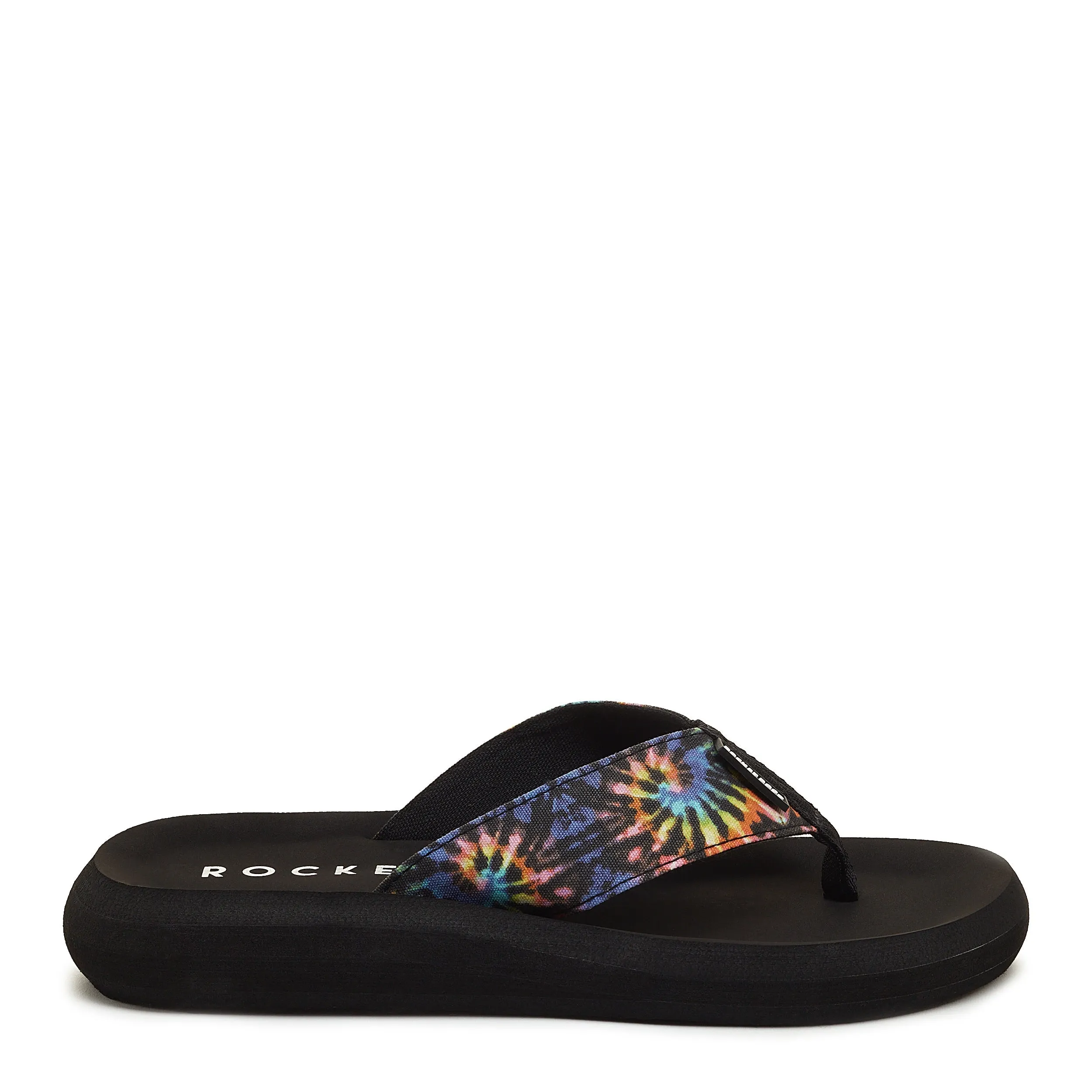 Spotlight Black Tie Dye Flip Flop