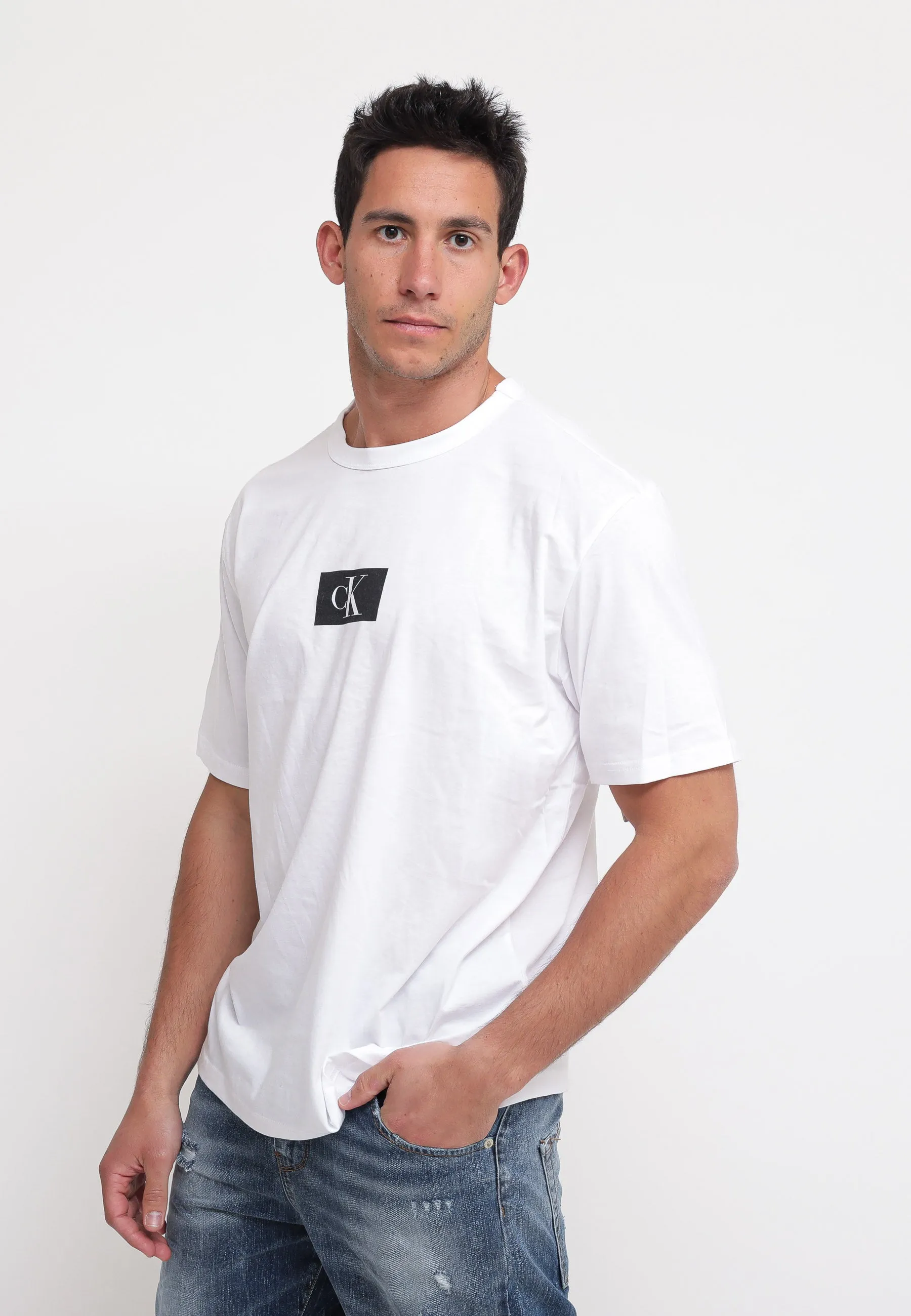 S/S Crew Neck Tee - White