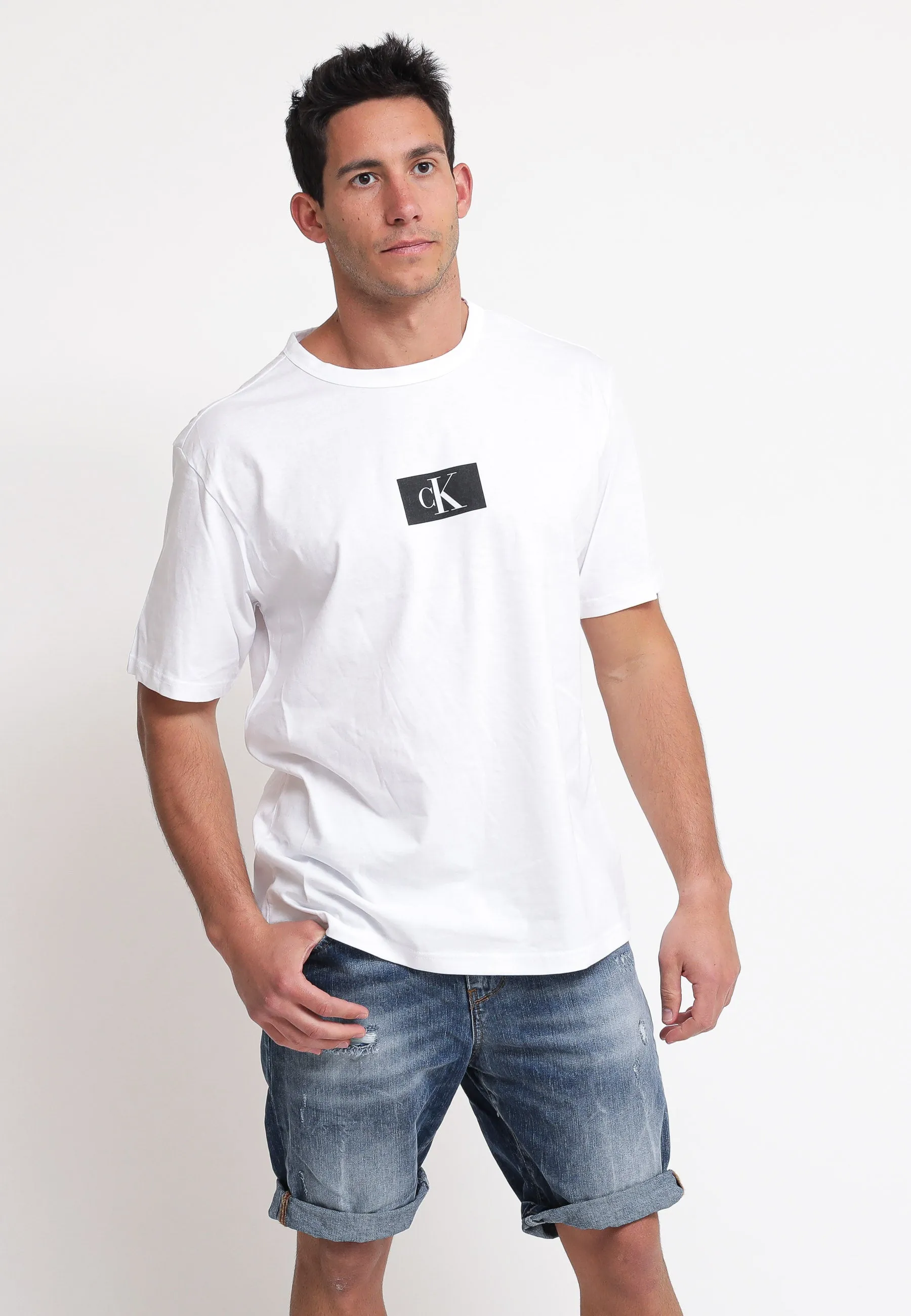 S/S Crew Neck Tee - White