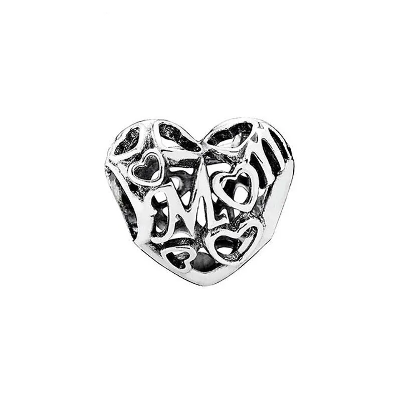 Sterling Silver Zircon Black Bead For Women Jewelry DIY