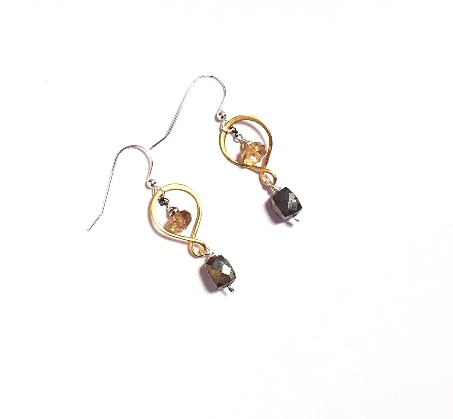 Sunshine Eternity gemstone earrings