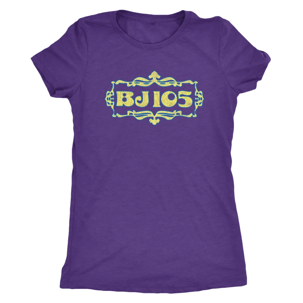 The BJ105 "BJW" Women's Tri-blend Tee