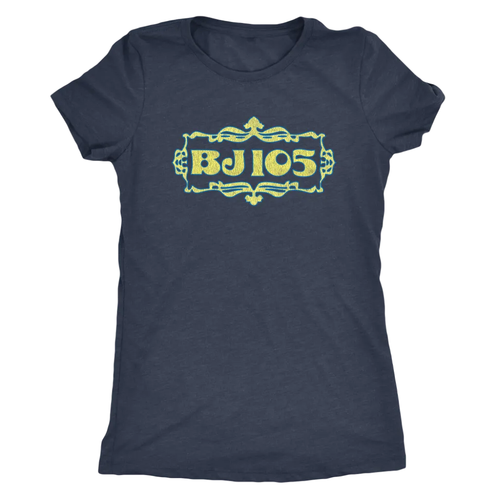 The BJ105 "BJW" Women's Tri-blend Tee