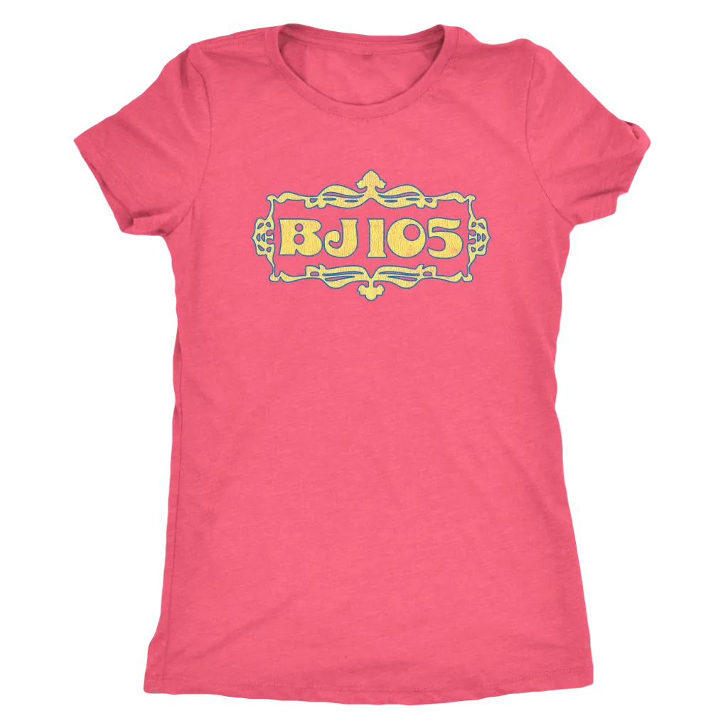 The BJ105 "BJW" Women's Tri-blend Tee