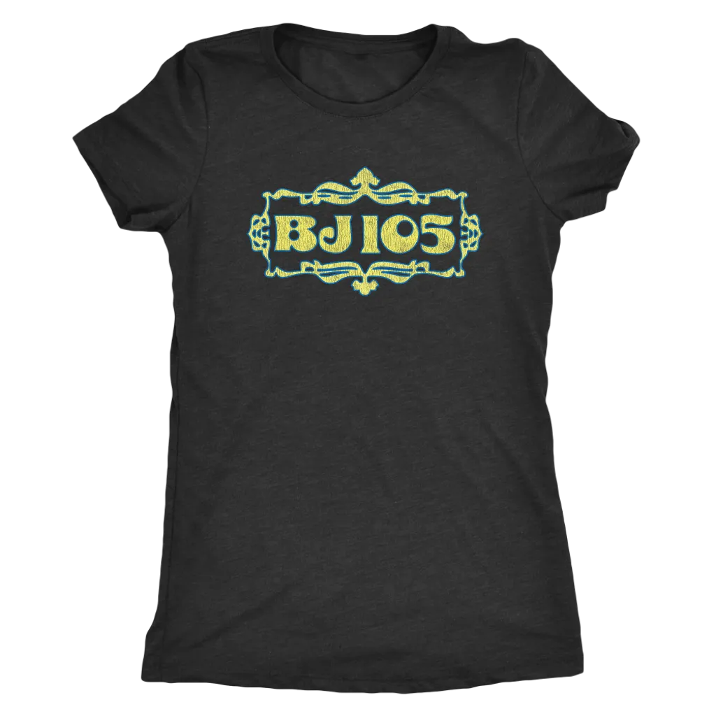 The BJ105 "BJW" Women's Tri-blend Tee