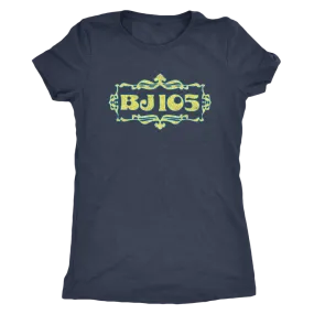 The BJ105 "BJW" Women's Tri-blend Tee