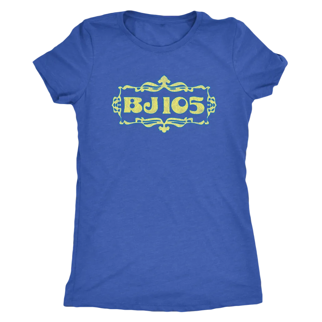 The BJ105 "BJW" Women's Tri-blend Tee