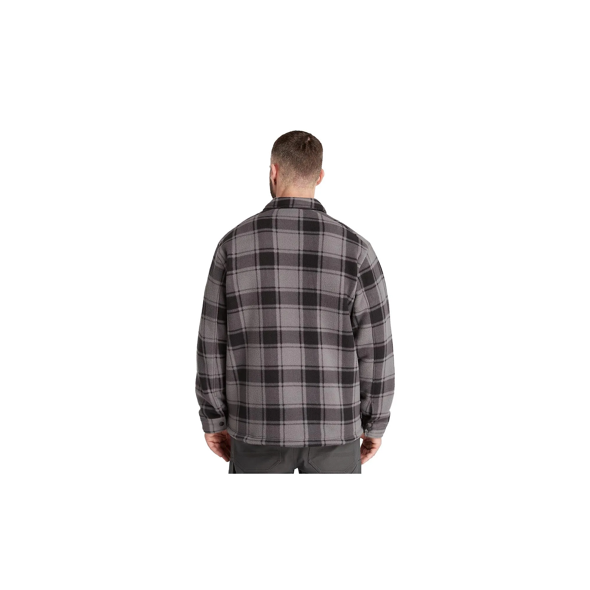 Timberland Pro Gritman Check Heavy Weight Fleece Shirt Tornado Tartan