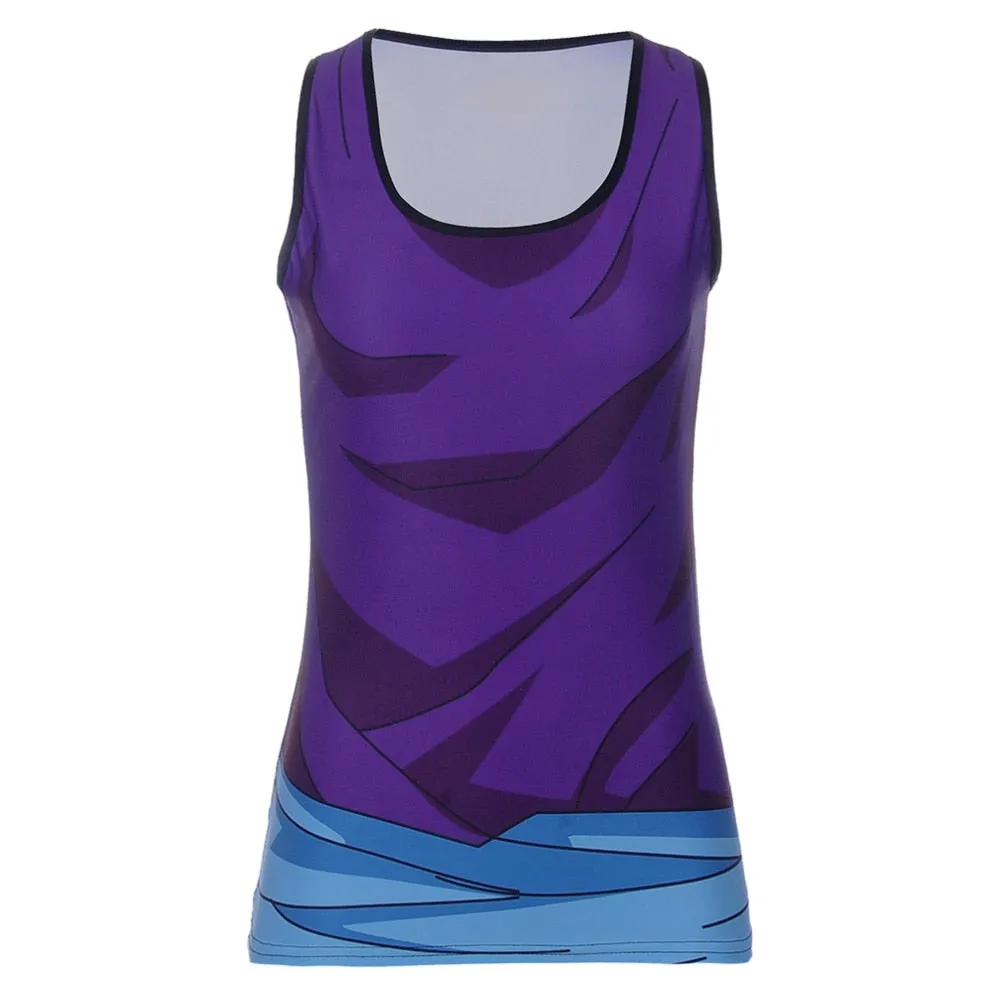 Women's Dragon Ball Z Compression 'Gohan' Compression Tank Top