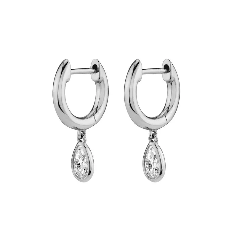 Women's Stud Dangle Hoop Earrings